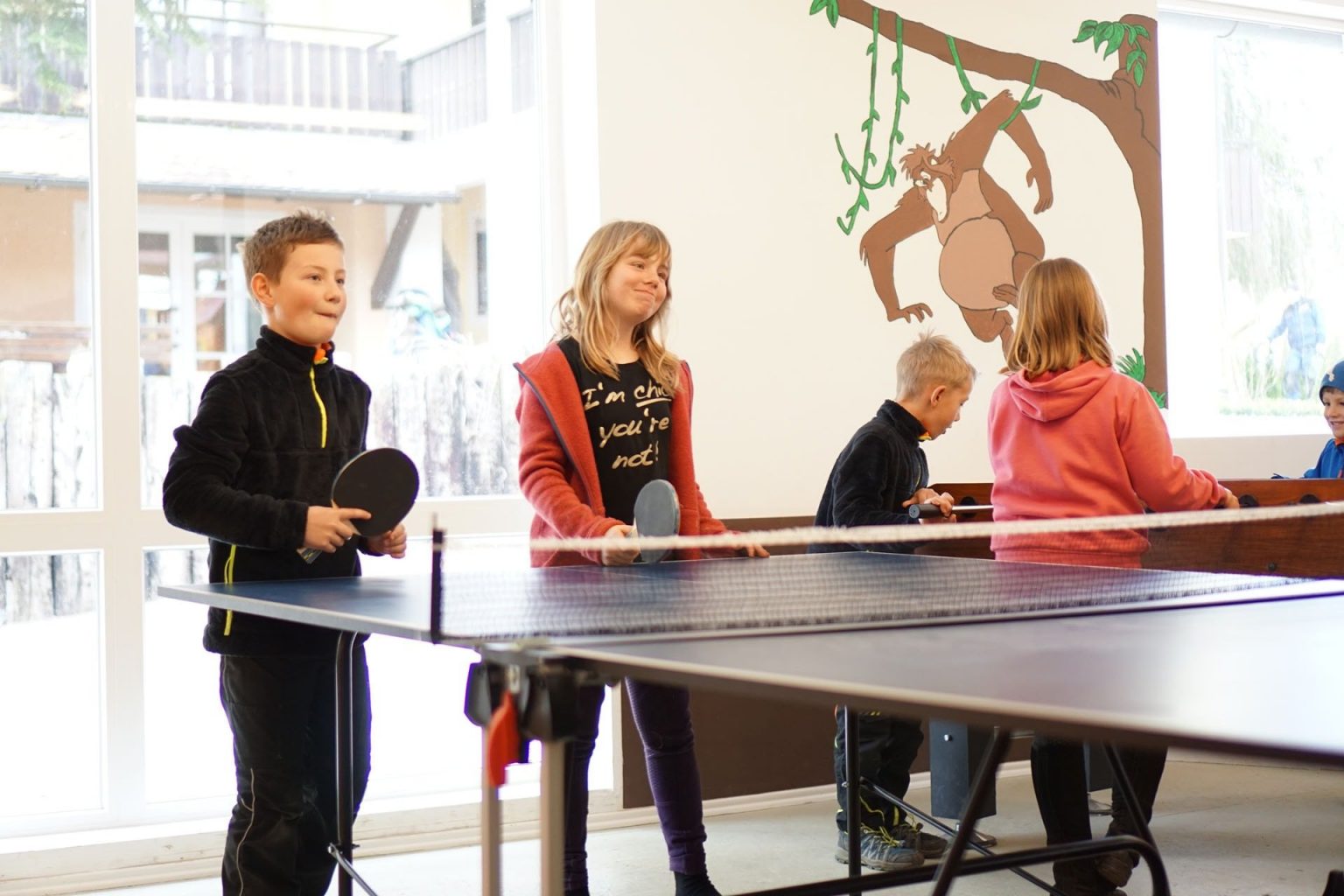 Tischtennis - Urlaub am Familienresort Friedrichshof in Bayern